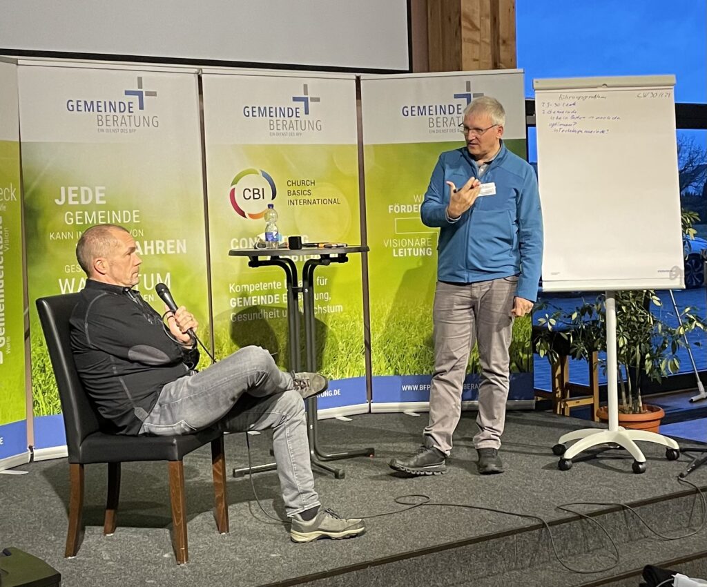 Live-Coaching vor Pastoren